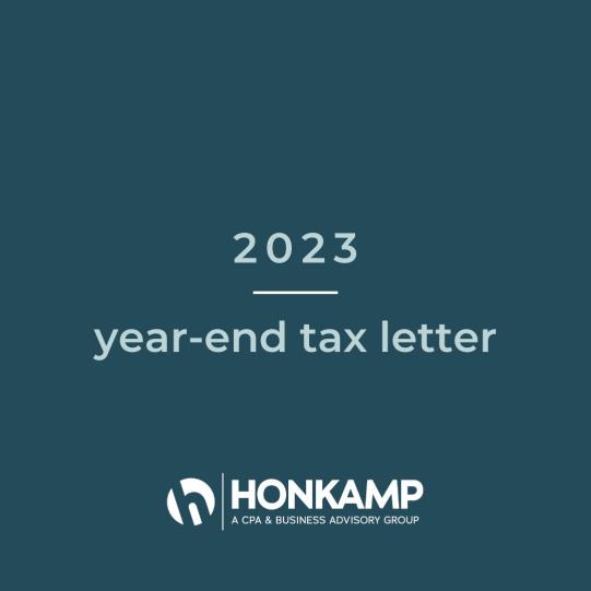 2023 year-end tax letter