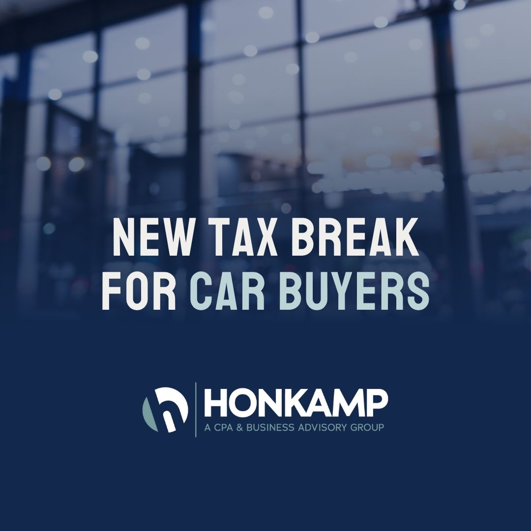 New tax break for car buyers